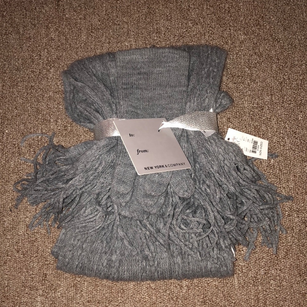 Scarf & Gloves Combo-Non sized -New York & Company